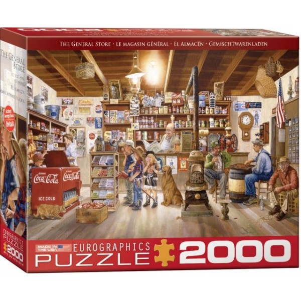 Wiejski sklep (2000el.) - Sklep Art Puzzle